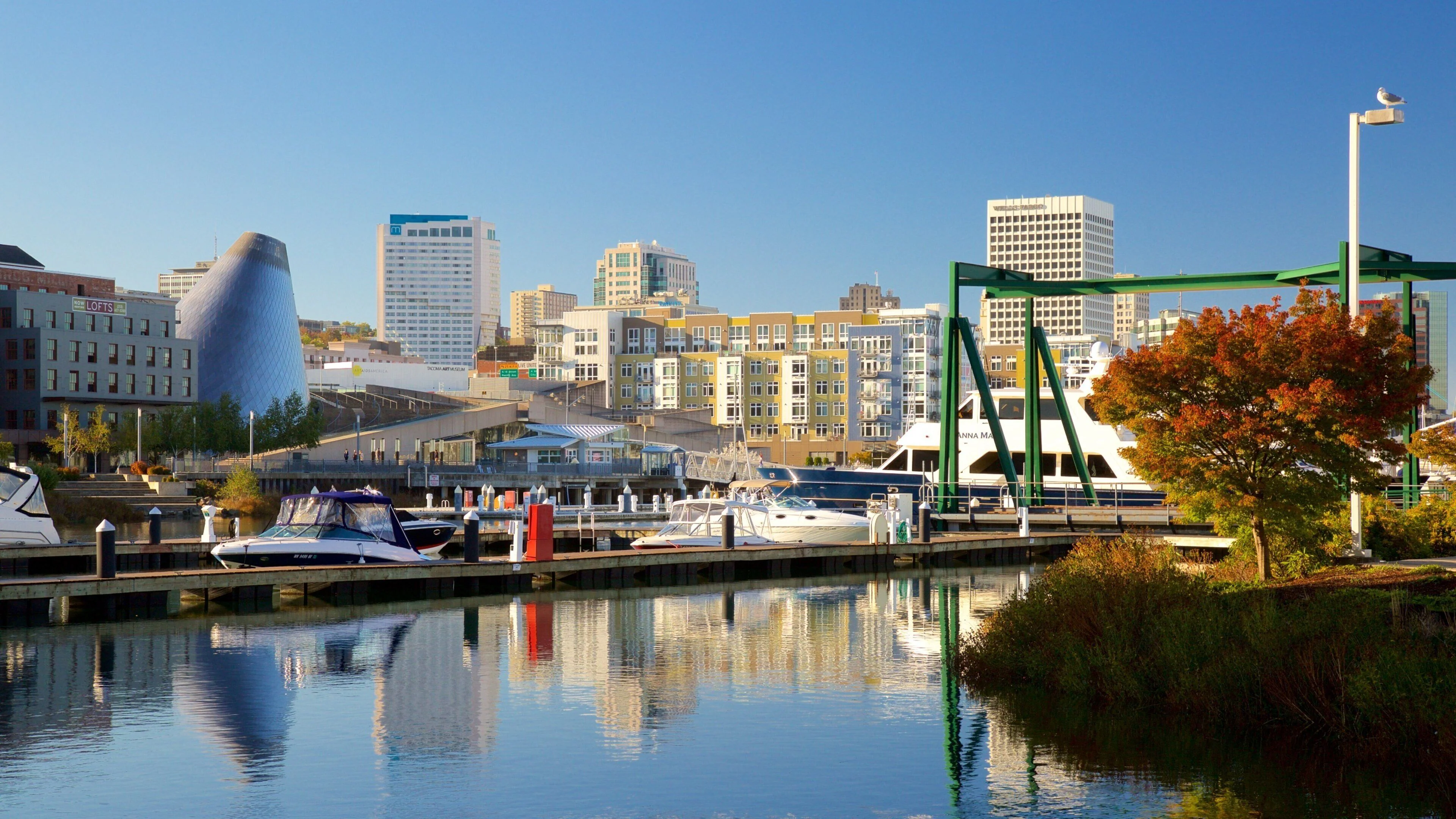 Tacoma waterfront commercial district